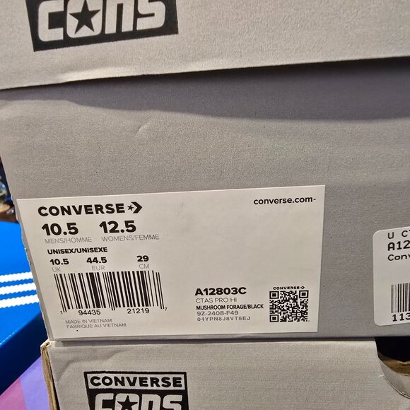 Converse Roman Gonzalez x Chuck Taylor All Star Pro High A12803C Men's SZ 10.5 - Picture 12 of 14